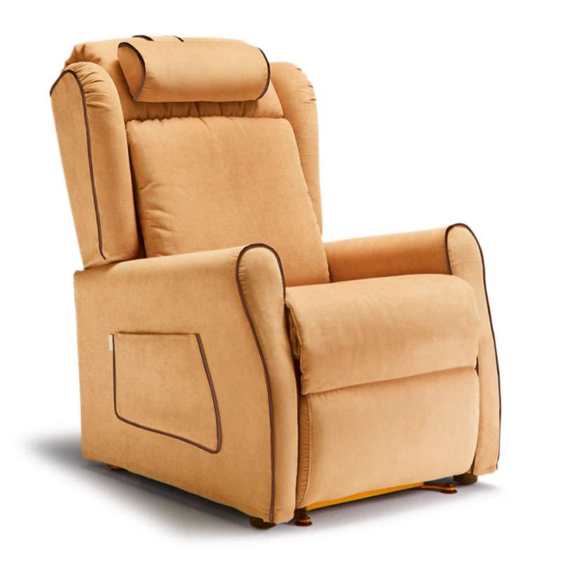 poltrona relax lucrezia gold beige